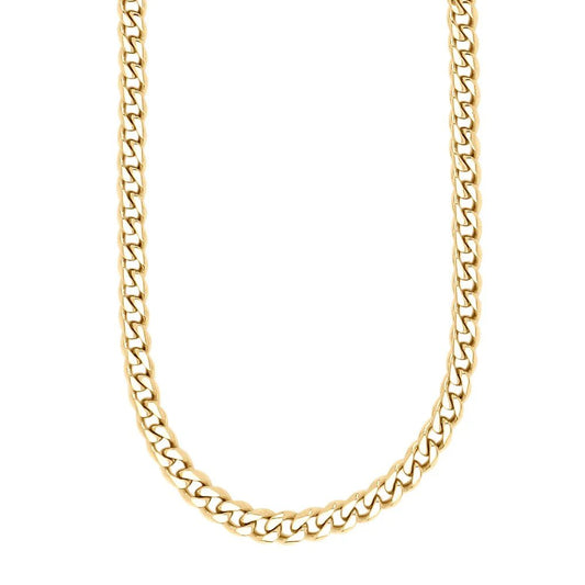 SON kæde stål blank 60cm IPGold - Urma.dk