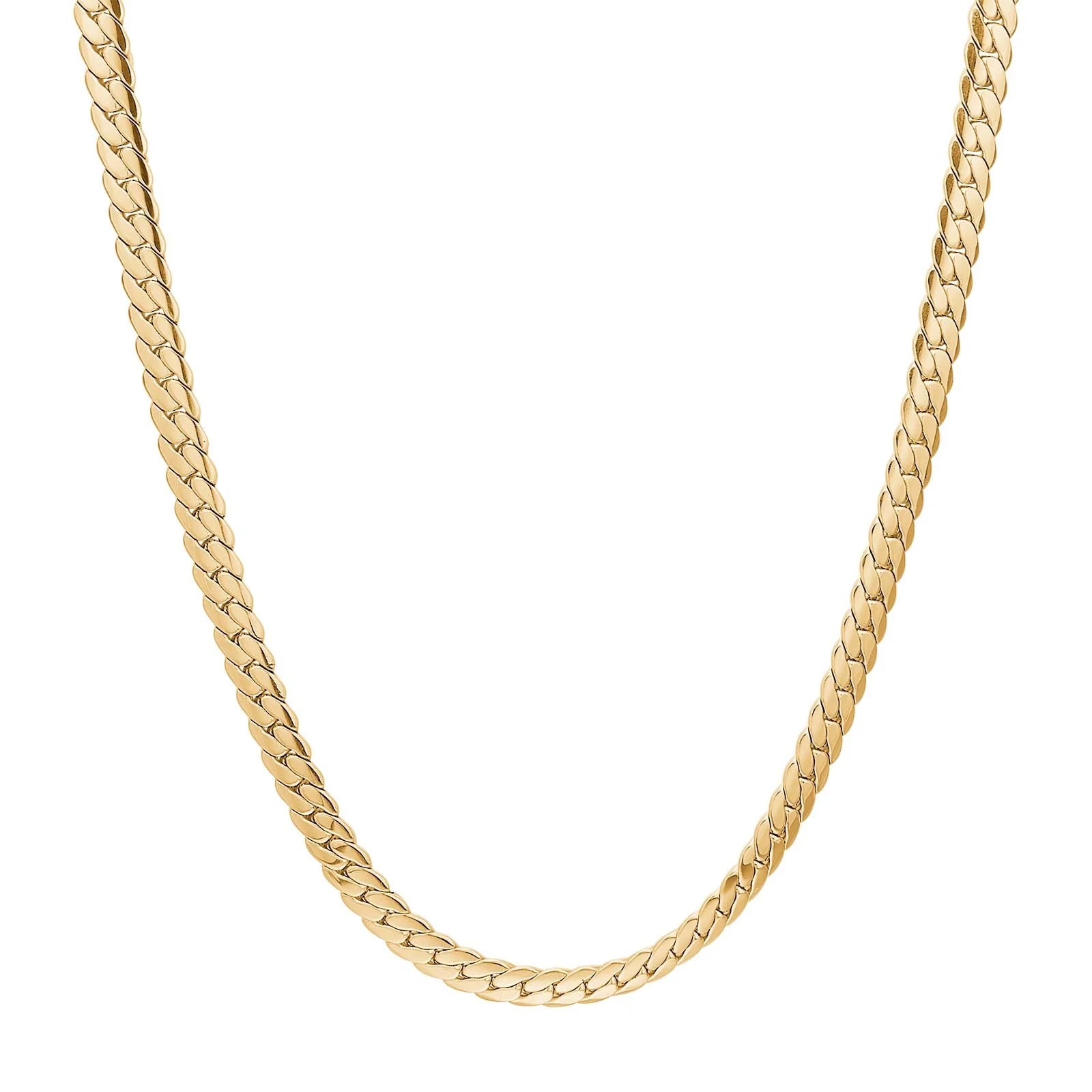 SON kæde stål IP gold - Urma.dk