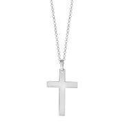 SON kæde stål med kors - Urma.dk