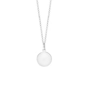 SON rhd. Sølv kæde med vedhæng 15mm, 60cm - Urma.dk