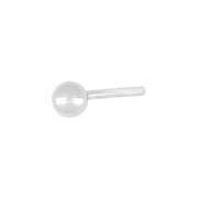 SON rhod. sølvørestik kugle 3mm 1 stk. - Urma.dk