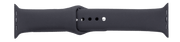 Sort silikone urrem til iWatch - 42 mm - Urma.dk
