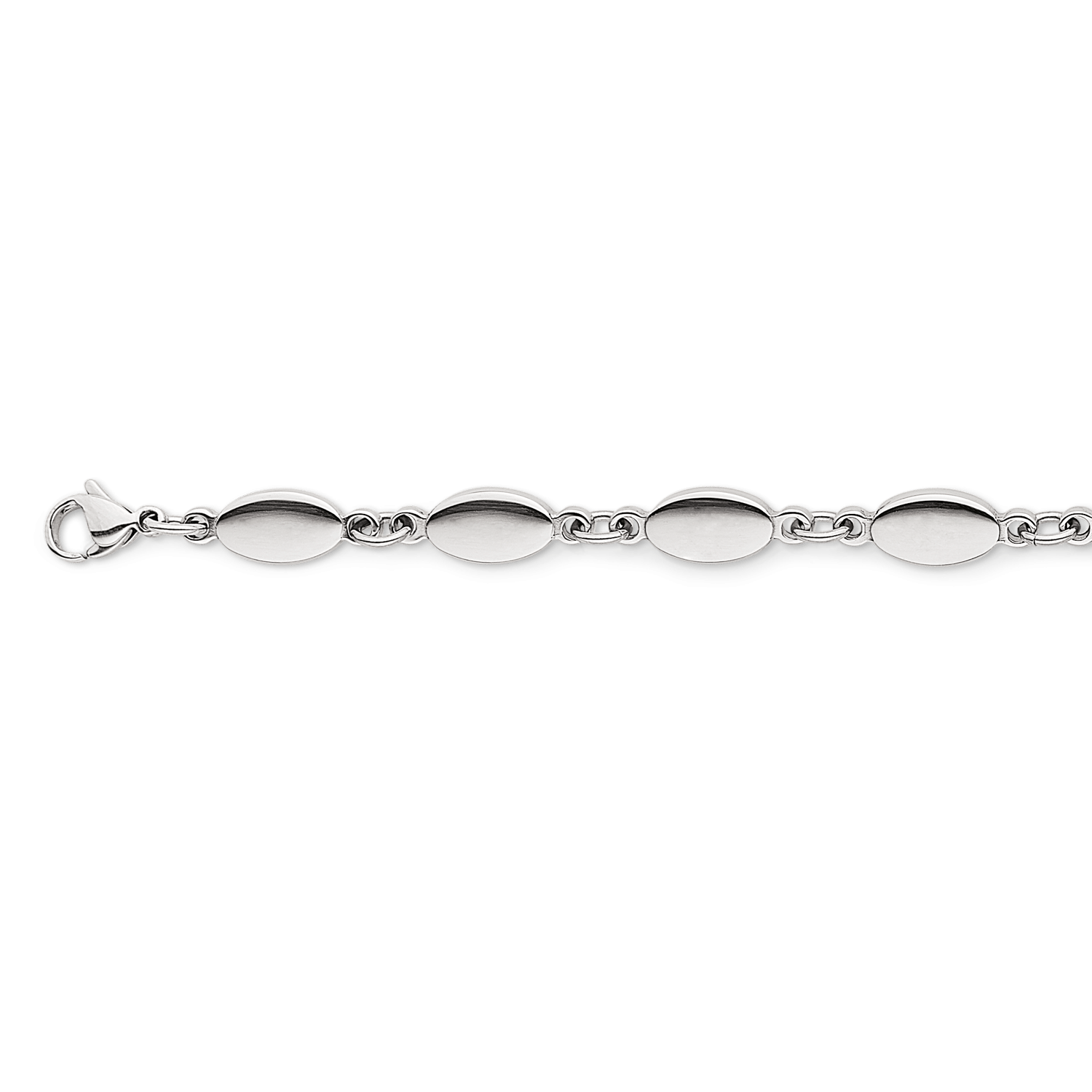 Stål armbånd oliven - Urma.dk