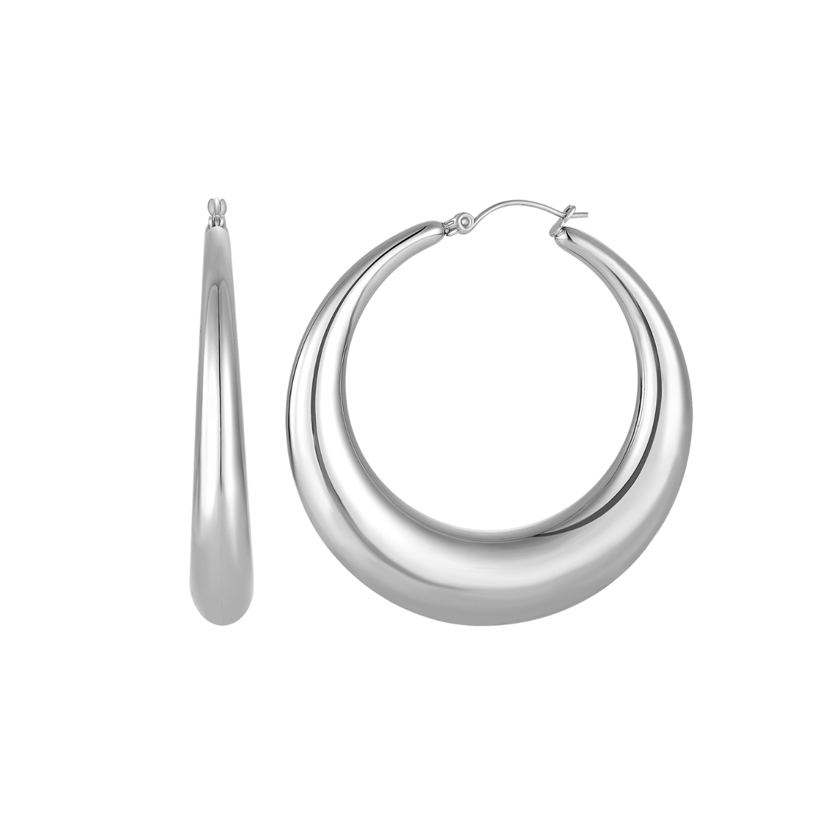 Stål creoler 40233999 - Urma.dk