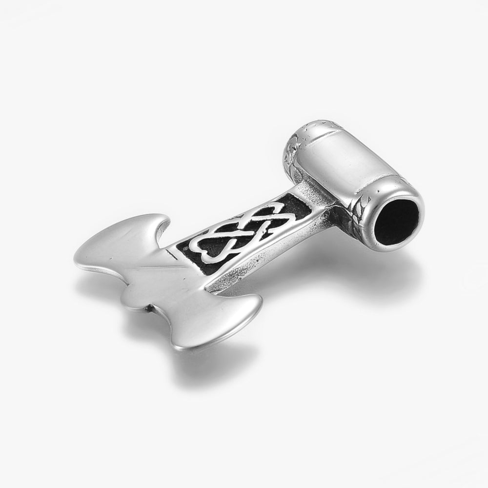 Stål vedhæng - Thors hammer - Urma.dk