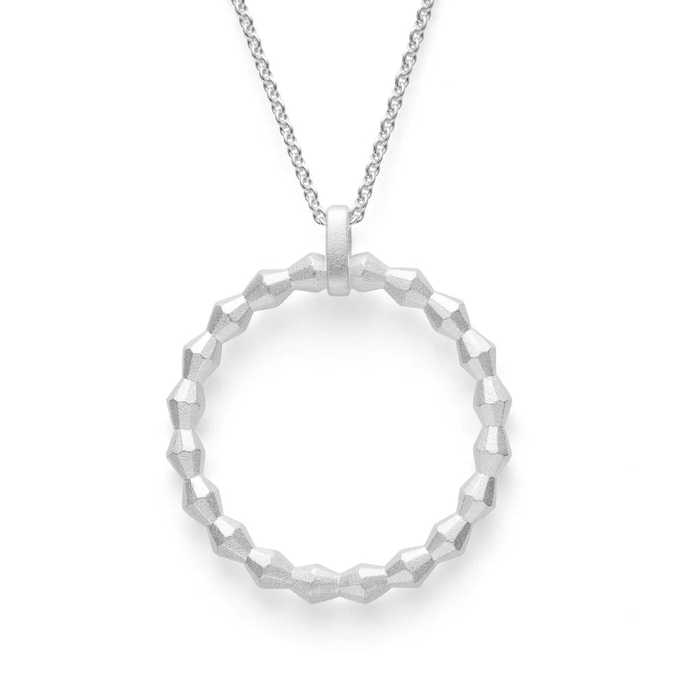 Sterling sølv Anhänger matt. - Urma.dk