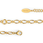 Sterling sølv armbånd, fg., poliert, 45+3cm - Urma.dk