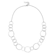 Sterling sølv collier mat/blank, rund ankerk. 2mm - Urma.dk