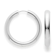 Sterling sølv creoler - Urma.dk