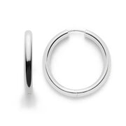 Sterling sølv creoler - Urma.dk