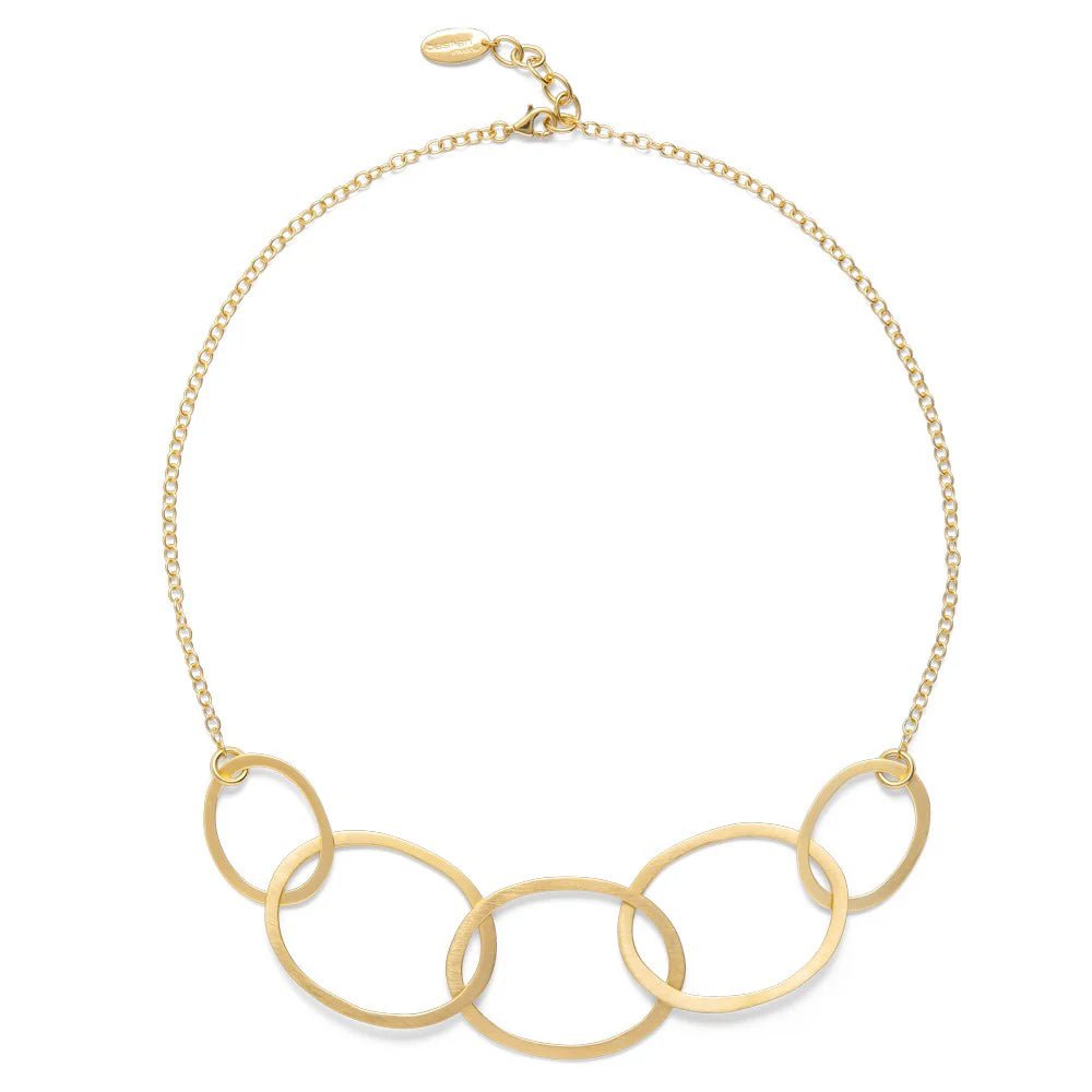 Sterling sølv fg mat/blank rund ankerk. 53cm + 3cm, 2mm - Urma.dk