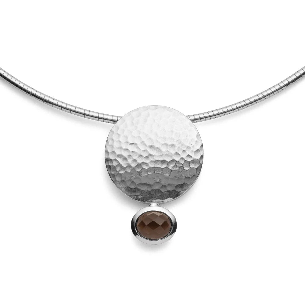 Sterling sølv hamret Vedhæng, RQ 1,43c - Urma.dk