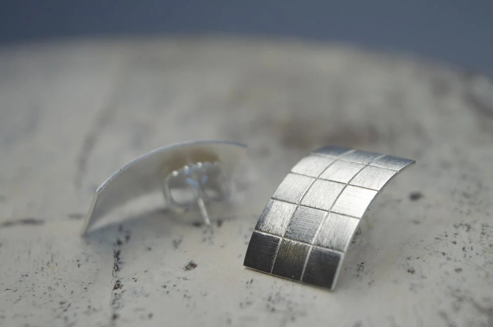 Sterling sølv mat Ørestikker - Urma.dk