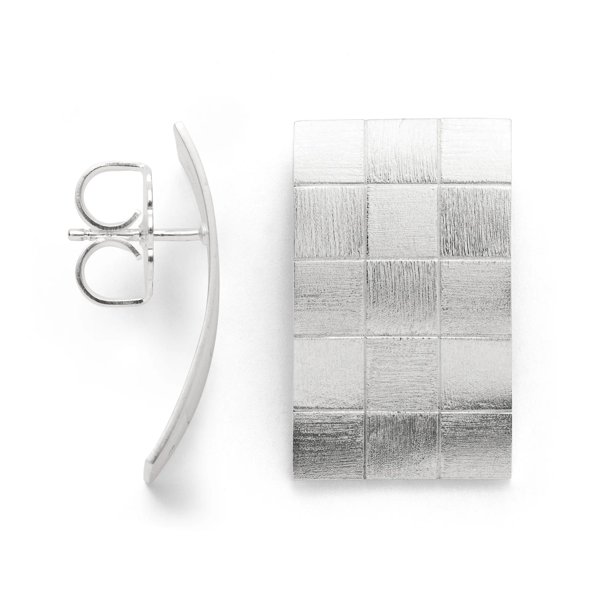 Sterling sølv mat Ørestikker - Urma.dk