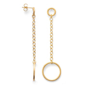 Sterling sølv Øreringe, fg. mat/blank - Urma.dk