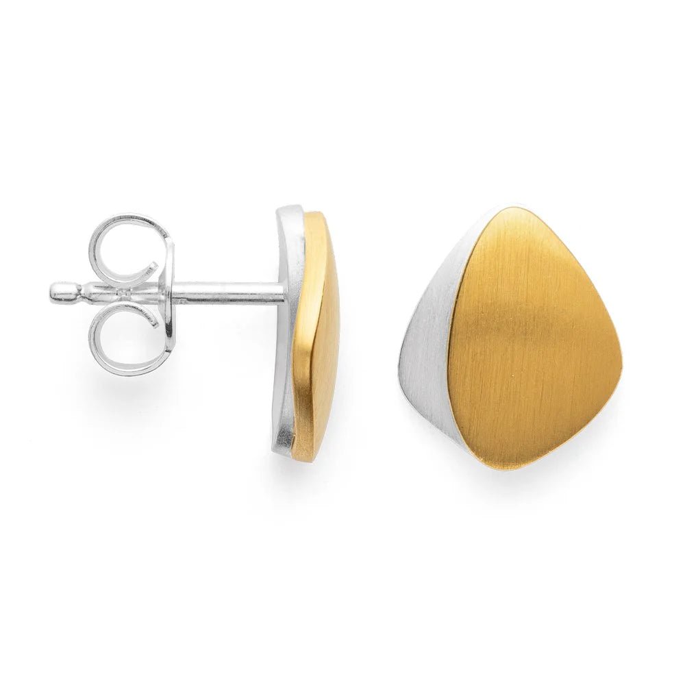 Sterling sølv Ørestikker, delvis fg mat - Urma.dk