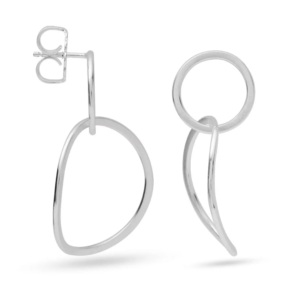 Sterling sølv Ørestikker mat. - Urma.dk
