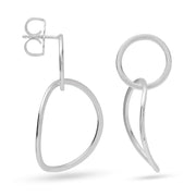 Sterling sølv Ørestikker mat. - Urma.dk