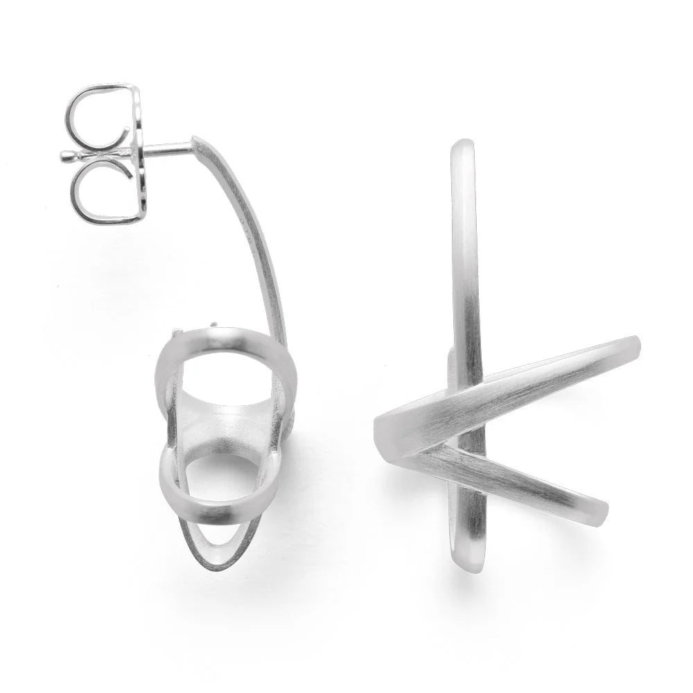 Sterling sølv Ørestikker mat. - Urma.dk