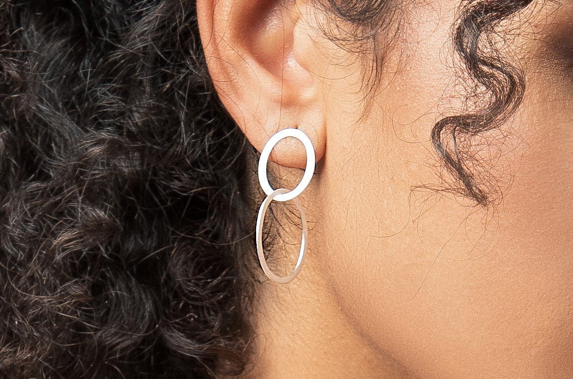 Sterling sølv Ørestikker mat. - Urma.dk