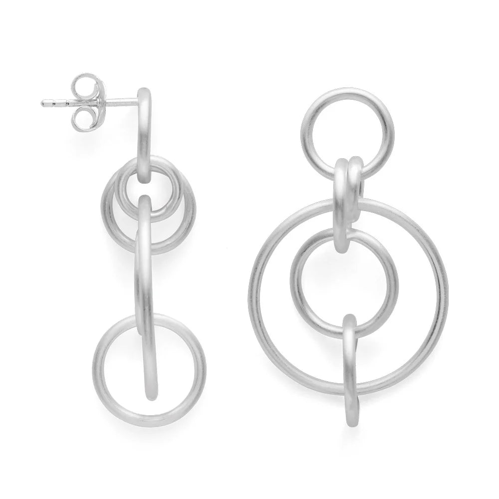 Sterling sølv Ørestikker mat. - Urma.dk