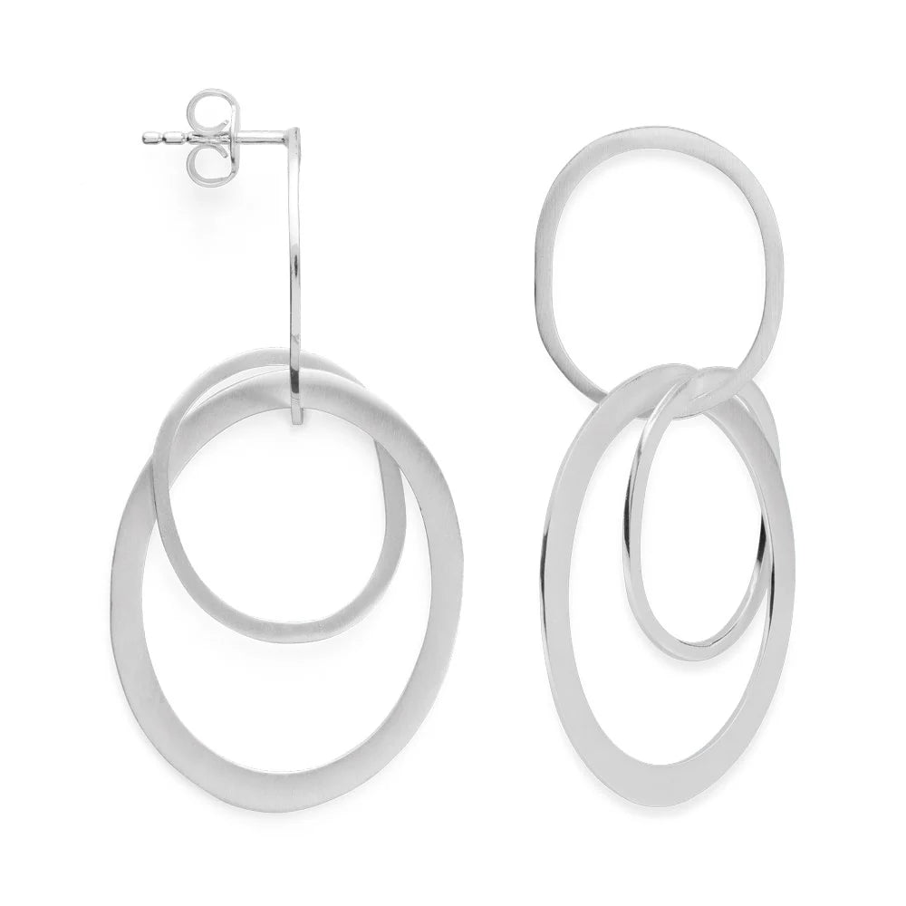 Sterling sølv Ørestikker mat. - Urma.dk