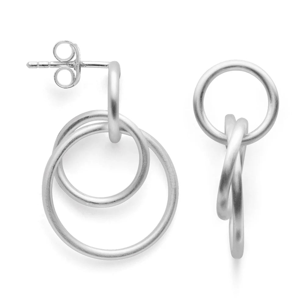 Sterling sølv Ørestikker mat. - Urma.dk
