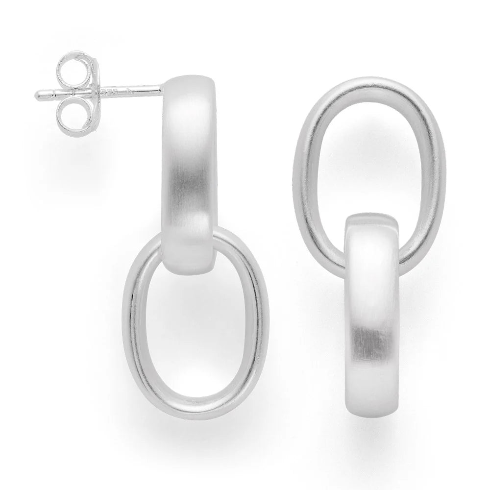 Sterling sølv Ørestikker mat. - Urma.dk