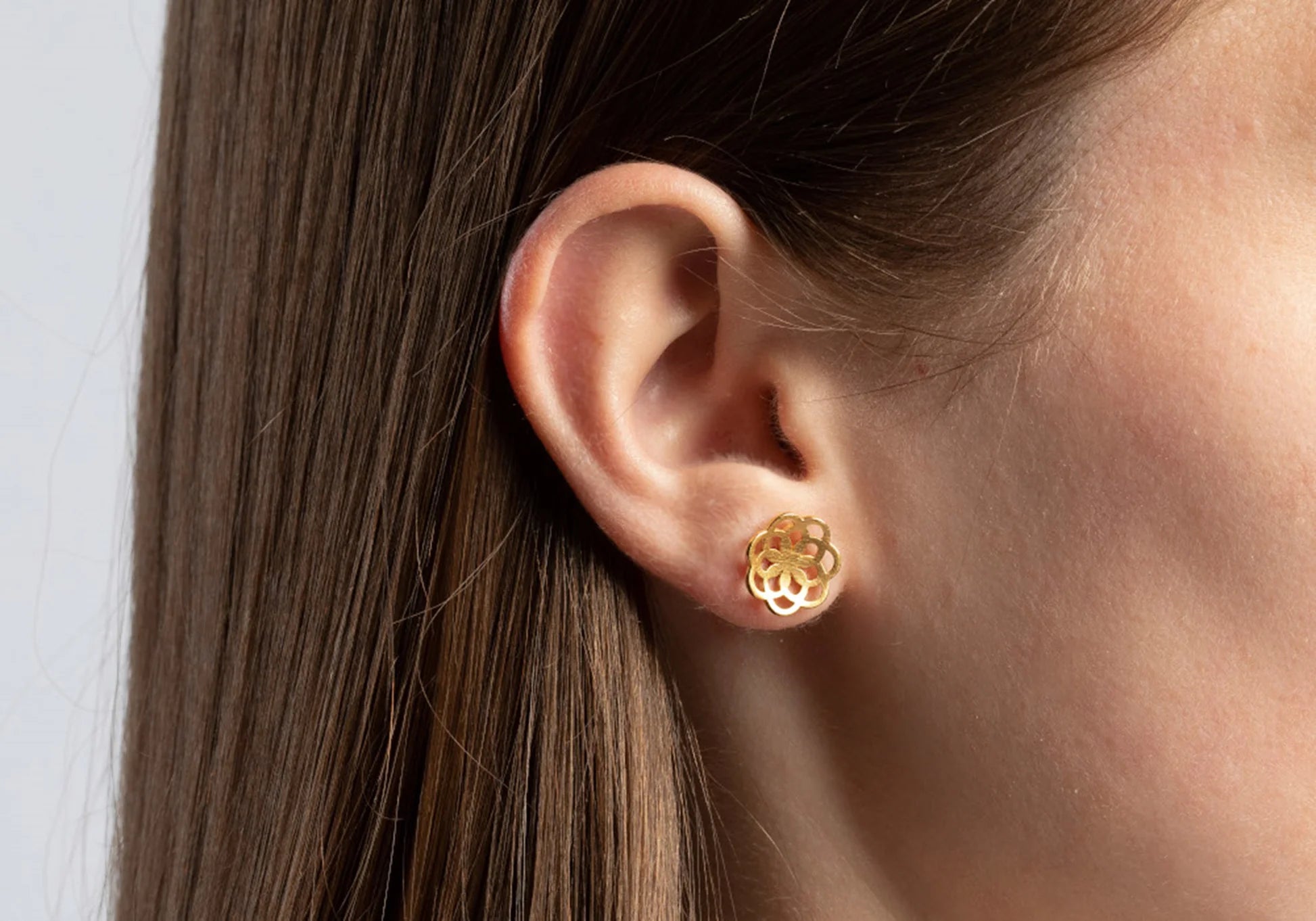 Sterling sølv Ørestikker, mat fg - Urma.dk