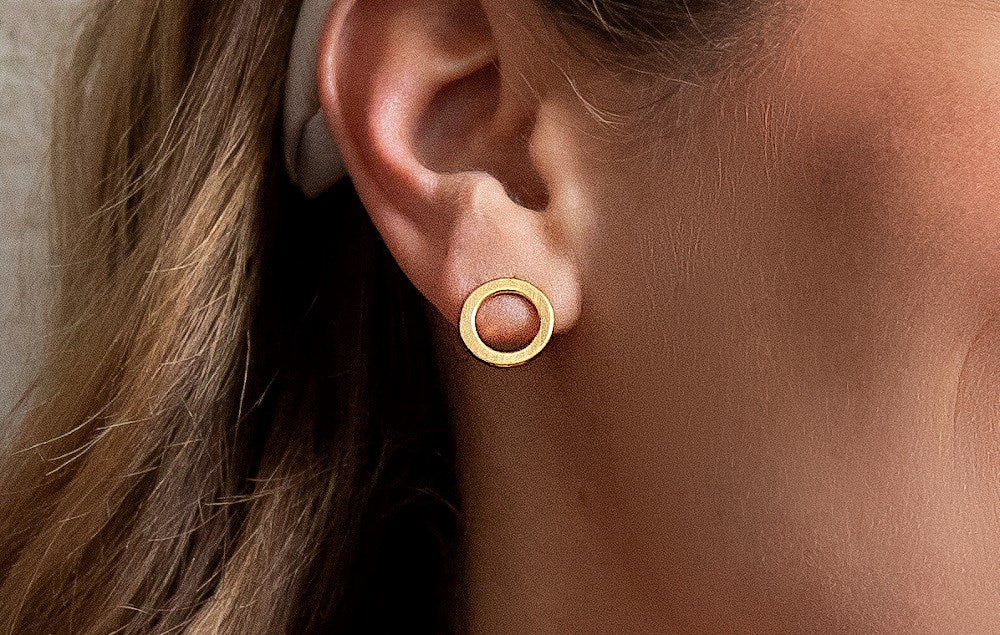 Sterling sølv Ørestikker, mat fg - Urma.dk