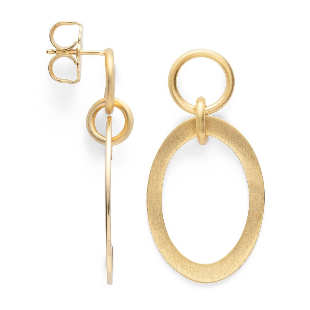 Sterling sølv Ørestikker, mat fg - Urma.dk