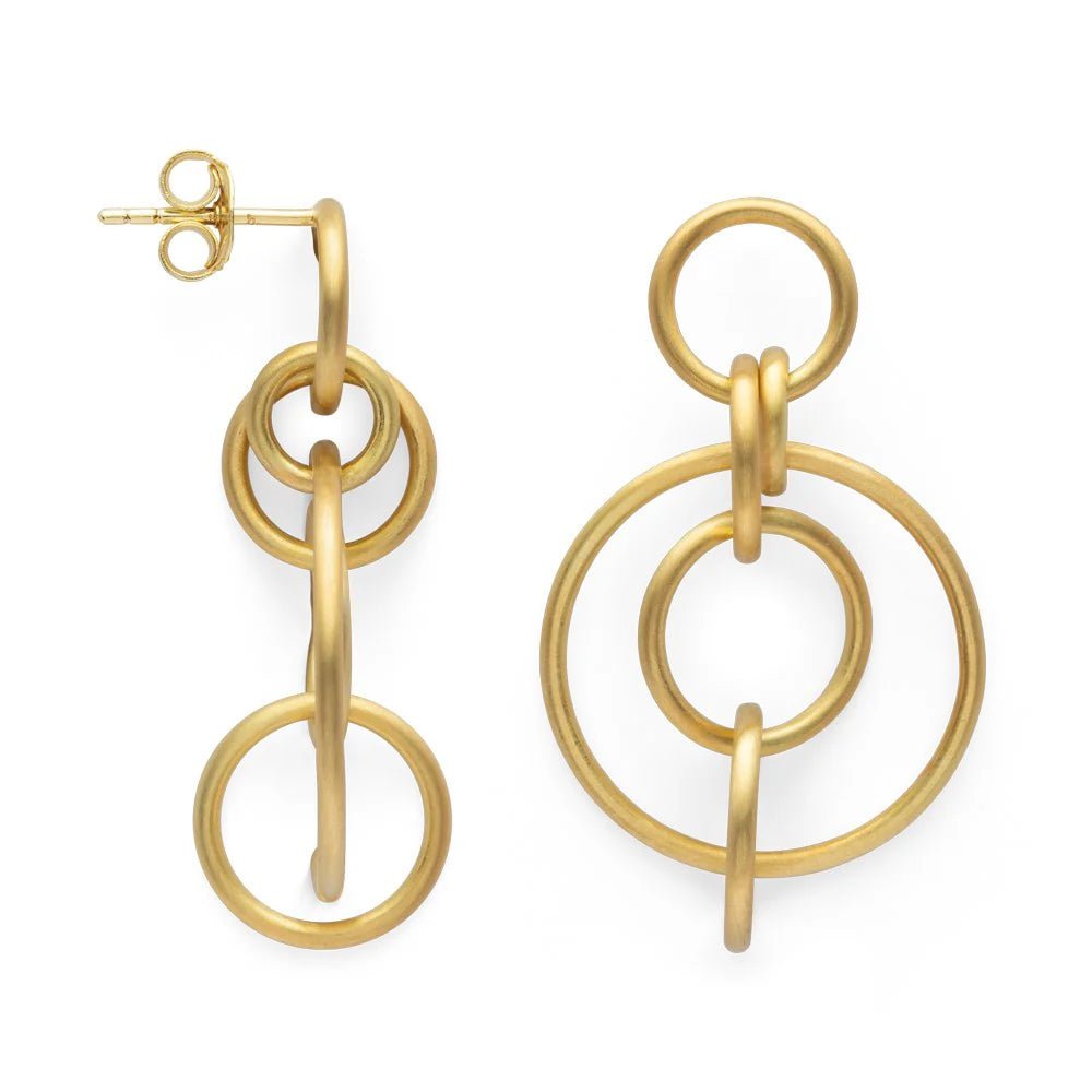 Sterling sølv Ørestikker, mat fg - Urma.dk