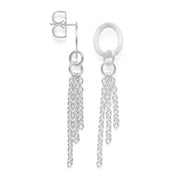 Sterling sølv Ørestikker mat/blank - Urma.dk