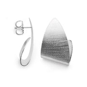 Sterling sølv Ørestikker mat/børstet - Urma.dk