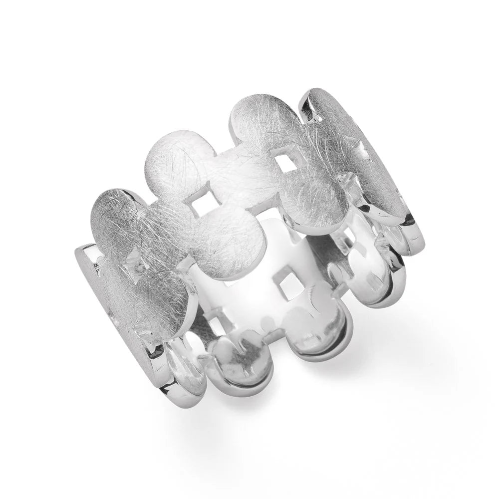 Sterling sølv Ring børstet - Urma.dk