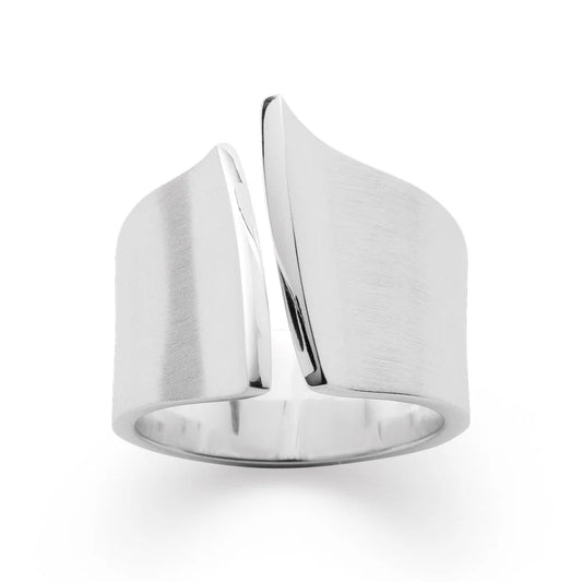 Sterling sølv Ring mat/blank - Urma.dk