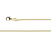 Sterling sølv rund ankerkæde karabin fg 1,5 mm - Urma.dk