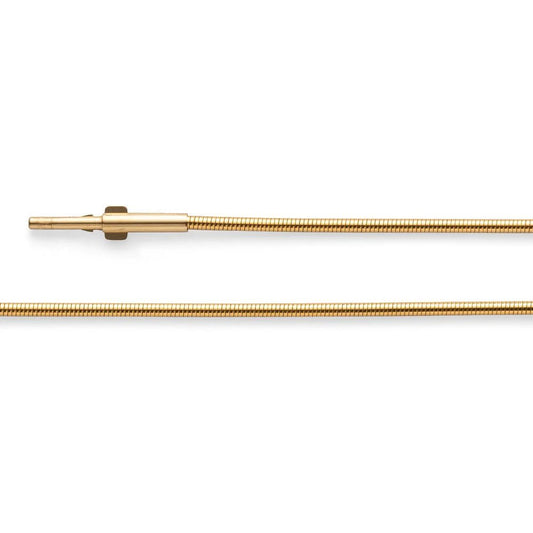 Sterling sølv Tonda Flex fg stålkerne 1,40mm 45cm - Urma.dk