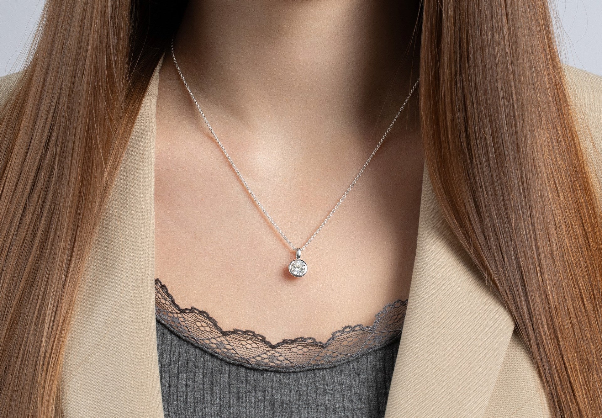 Sterling sølv Vedhæng blank, hvid topas 1.46ct Normal pris995,00 kr - Urma.dk