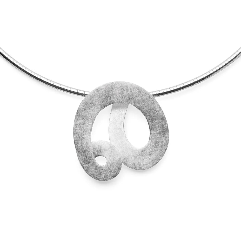 Sterling sølv Vedhæng børstet - Urma.dk