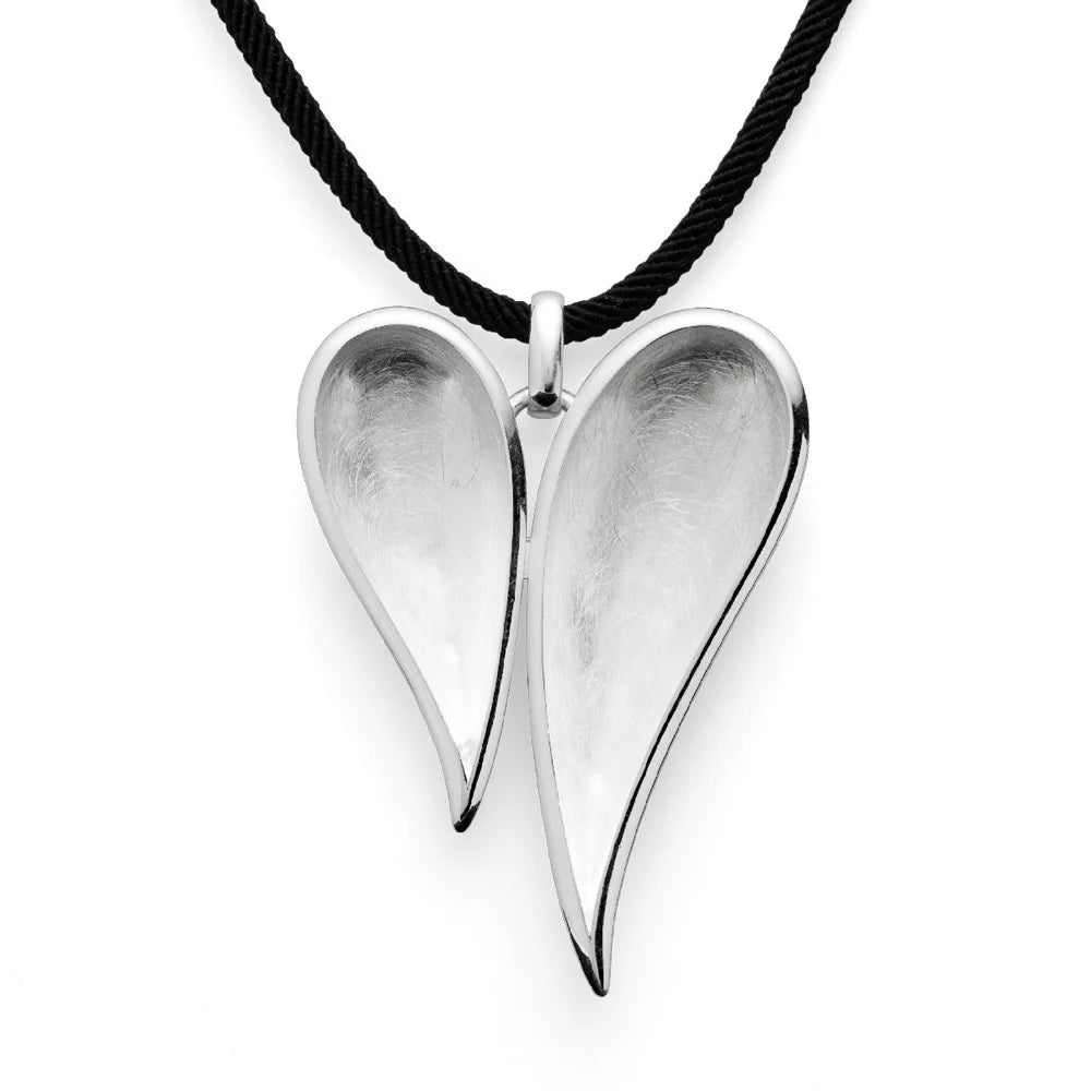 Sterling sølv Vedhæng børstet/blank - Urma.dk