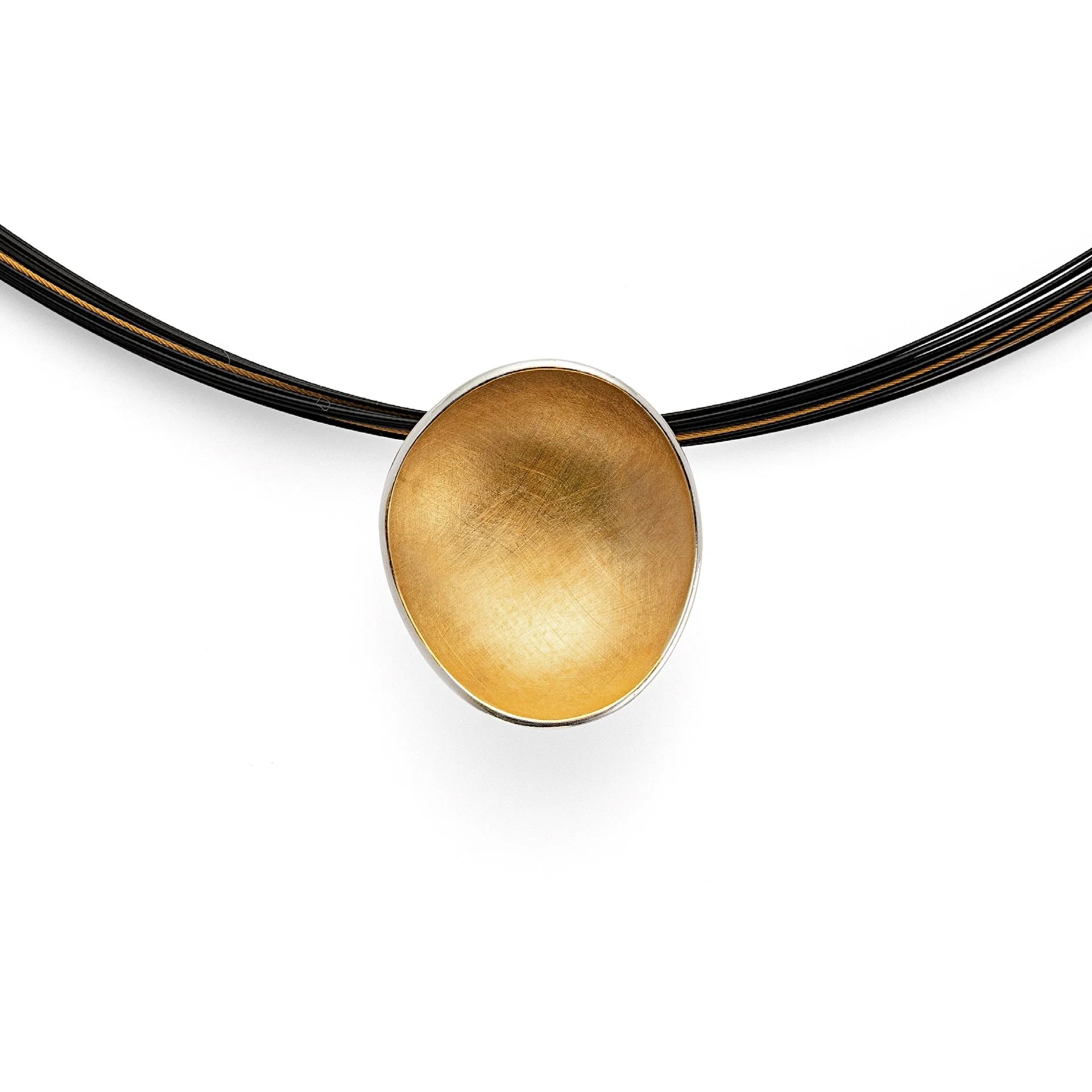 Sterling sølv Vedhæng, delvis fg børstet - Urma.dk