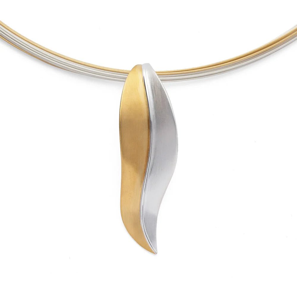 Sterling sølv Vedhæng, delvis mat fg - Urma.dk