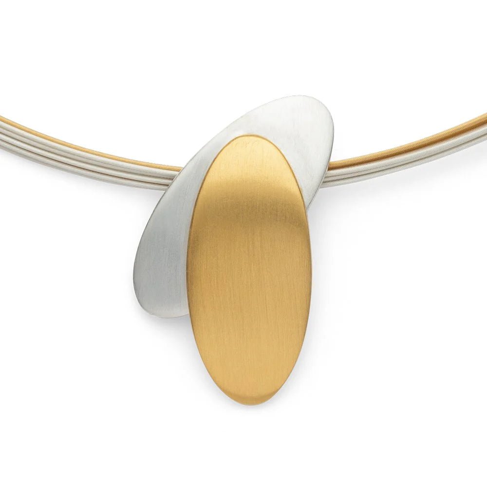 Sterling sølv Vedhæng, delvis mat fg - Urma.dk