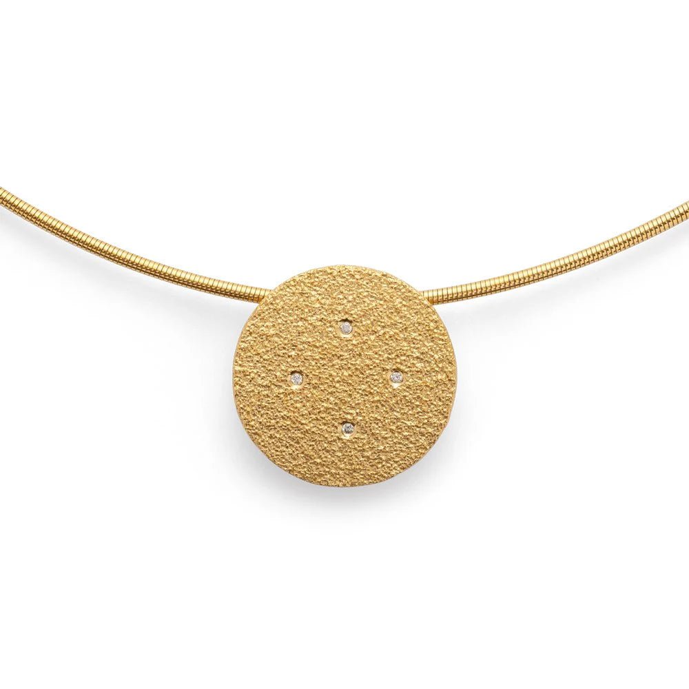 Sterling sølv Vedhæng, fg, br 0,02ct W - SI - Urma.dk