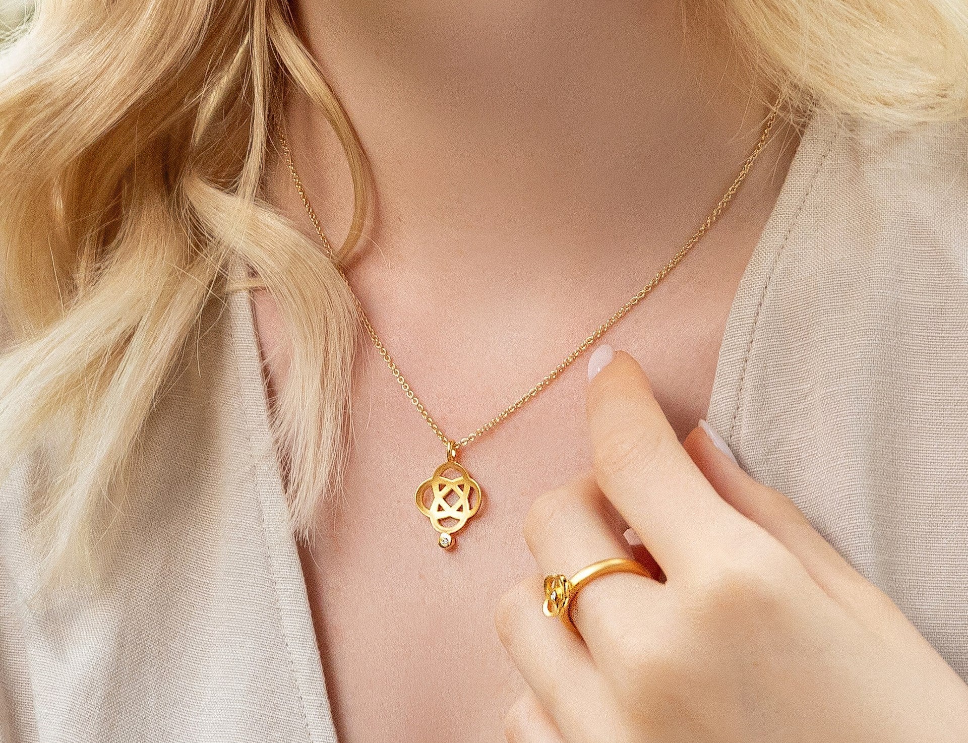 Sterling sølv Vedhæng, fg mat, brillant 0,02ct W - SI - Urma.dk