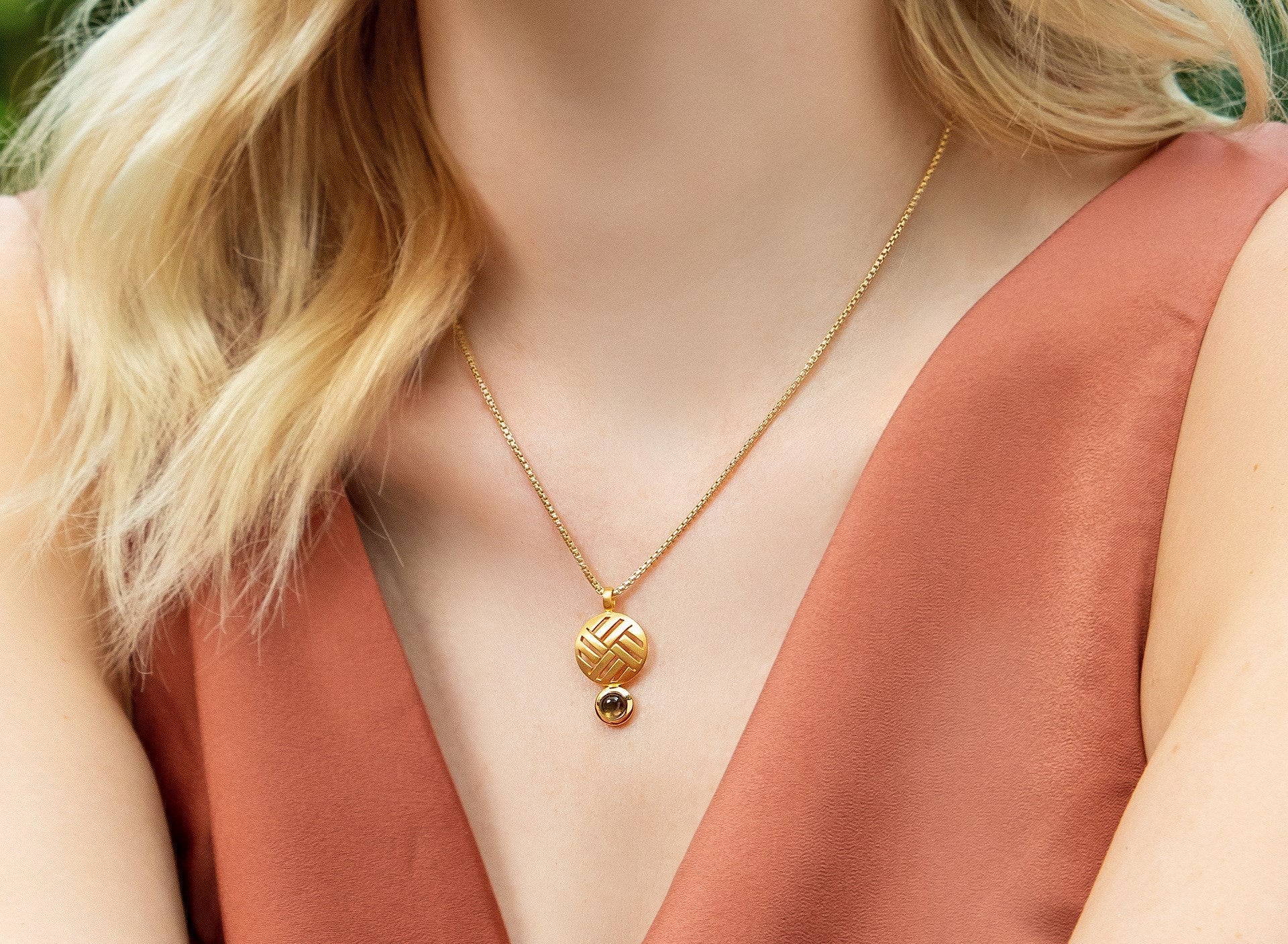 Sterling sølv Vedhæng, fg mat/blank, RQ 0,99 ct - Urma.dk