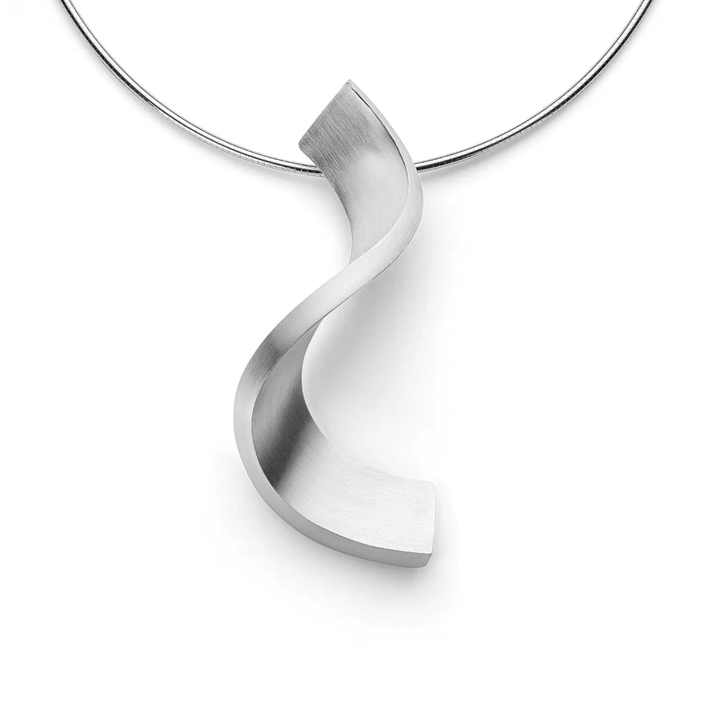 Sterling sølv vedhæng, mat - Urma.dk