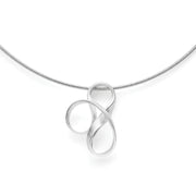 Sterling sølv vedhæng, mat - Urma.dk