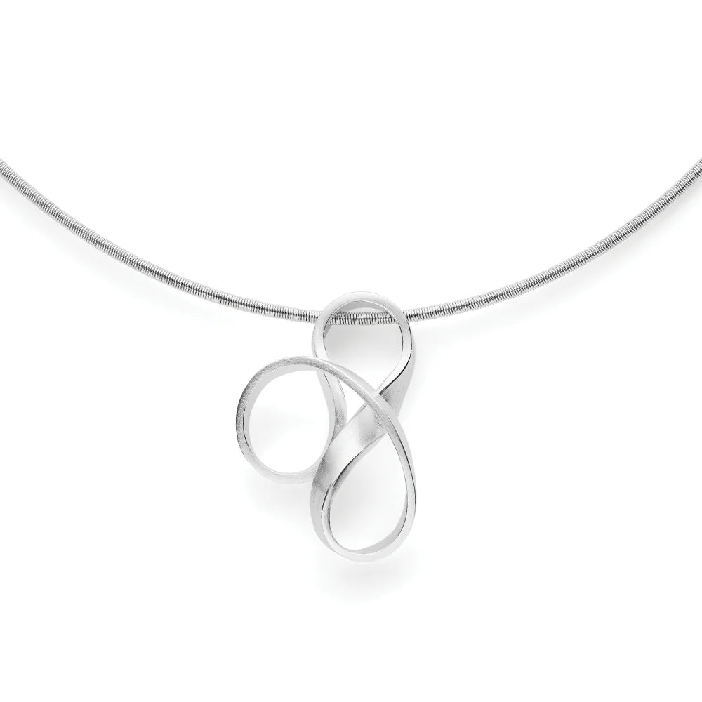 Sterling sølv vedhæng, mat - Urma.dk